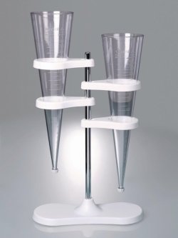 Stand for Imhoff Sedimentation cones, PP | Description : Stand for 2 funnels